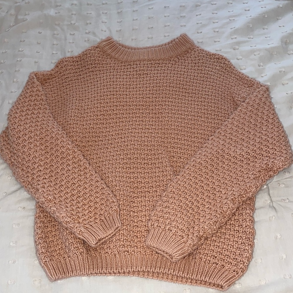 Pink Knitted Sweater